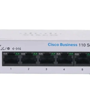 Cisco 110 Series 5-Port 10/100 Mbps Unmanaged Desktop Switch