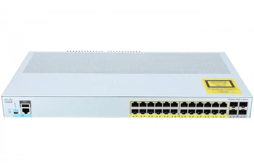 Cisco Catalyst WS-C2960L-24PS-LL 24-Port GigE PoE+ 4SFP Switch